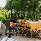 Four à Pizza Nero 5 à Bois Extérieur