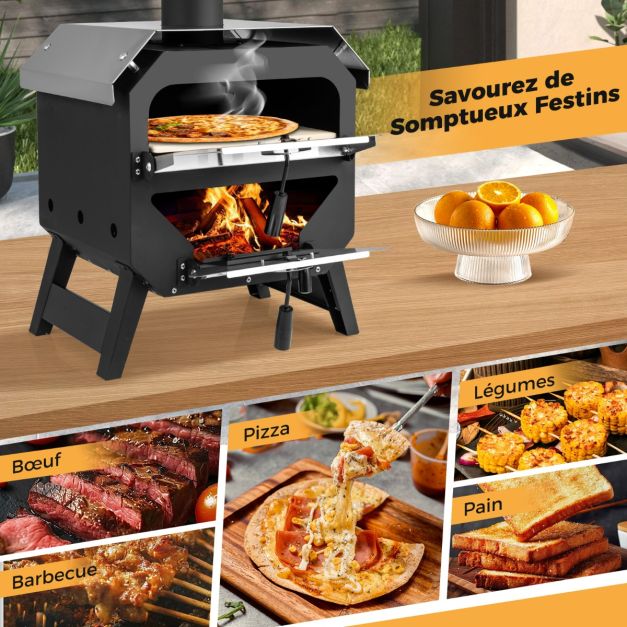 Four à Pizza Orio 1 à Bois Extérieur